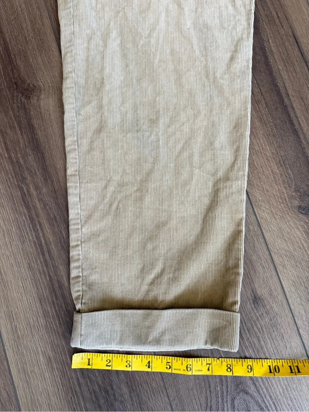 Vintage Polo Ralph Lauren Pants Mens 32x30 Corduroy Double Pleated